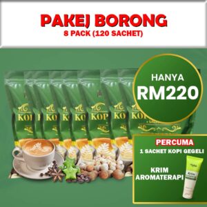 8 PEK KOPI KULIM