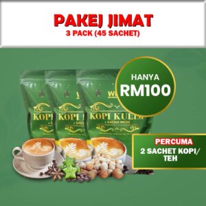 3 PEK KOPI KULIM
